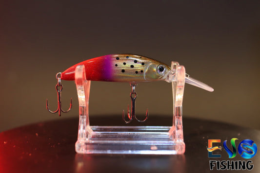 Vobler INDIGEN Blood Tail pentru pescuit la pastrav - EvoFishing