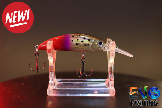 Vobler INDIGEN Blood Tail pentru pescuit la pastrav - EvoFishing