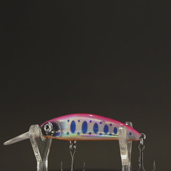 Video prezentare vobler handmade Evo Fishing Whisper 50S DEEP PINK